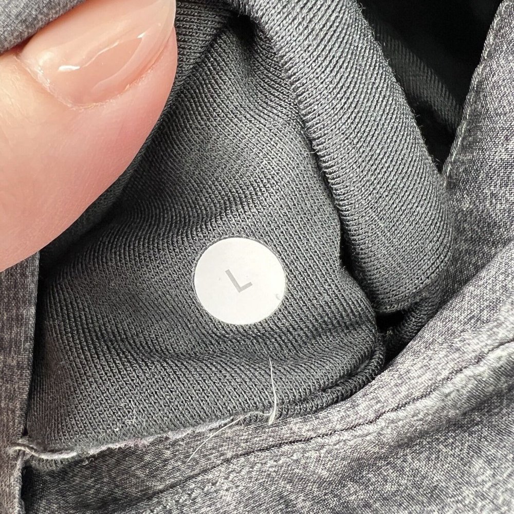 Lululemon Men's L Pace Breaker Shorts Gray 9" Inseam Liner Activewear Gym - Picture 5 of 10